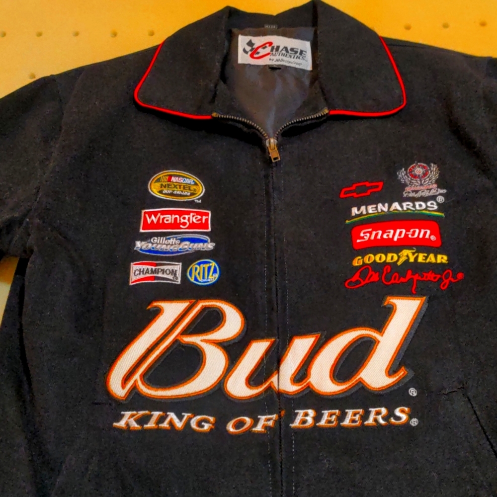 Chase Authentic Dale Earnhardt Jr Budweiser Racing Jacket